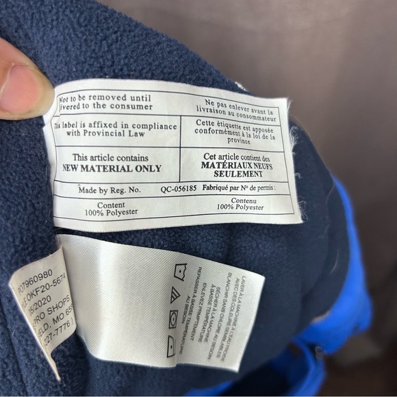 Outdoor Kids Blue & Navy Winter Jacket | Size 2T - Picture 10 of 11